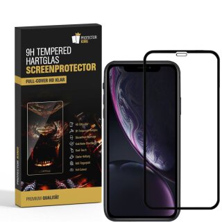 2x 9H Panzerglas für iPhone 11 3D KLAR FULL COVER echtes Tempered Glass Panzerfolie Displayschutz Schutzglas Hartglas Schutzfolie Screen-Protector