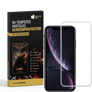 2x 9H Panzerglas für iPhone 11 3D KLAR FULL COVER echtes Tempered Glass Panzerfolie Displayschutz Schutzglas Hartglas Schutzfolie Screen-Protector