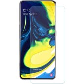 6x 9H Nano-Glass für Samsung Galaxy A80 3D KLAR Anti-Shock Anti-Bruch Anti-Stoß Anti-Schmutz Panzernanoglas Displayschutz Schutzfolie Panzerfolie Panzerglas Screen-Protector