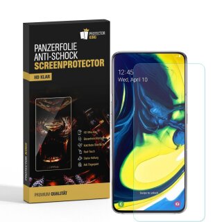 4x 9H Nano-Glass für Samsung Galaxy A90 3D KLAR Anti-Shock Anti-Bruch Anti-Stoß Anti-Schmutz Panzernanoglas Displayschutz Schutzfolie Panzerfolie Panzerglas Screen-Protector