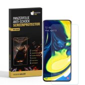 4x 9H Nano-Glass für Samsung Galaxy A90 3D KLAR...
