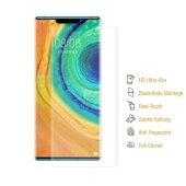 3x Displayschutzfolie für Huawei Mate 30 FULL COVER Displayfolie HD KLAR