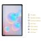 4x Panzerfolie für Samsung Galaxy Tab S6 ANTI-SCHOCK Displayschutzfolie MATT