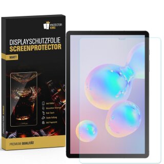 4x Displayfolie für Samsung Galaxy Tab S6 Displayschutzfolie ANTI-REFLEX  MATT