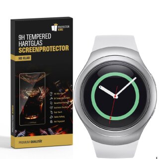 6x 9H Hartglas für Samsung Galaxy Gear S3 Panzerfolie Displayschutzfolie HD KLAR Panzerglas