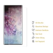 6x Hydrogel-Glass für Samsung Galaxy Note 10 Plus Selbstheilend für Micro Kratzer 3D KLAR Panzerfolie Displayschutz Schutzfolie Screen-Protector