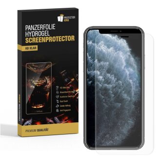 3x Hydrogel-Glass für iPhone XS Selbstheilend für Micro Kratzer 3D KLAR Panzerfolie Displayschutz Schutzfolie Screen-Protector