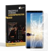 6x Hydrogel-Glass für Samsung Galaxy Note 8 Selbstheilend für Micro Kratzer 3D KLAR Panzerfolie Displayschutz Schutzfolie Screen-Protector