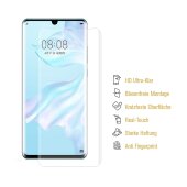 2x Hydrogel-Glass für Huawei P30 Pro Selbstheilend für Micro Kratzer 3D KLAR Panzerfolie Displayschutz Schutzfolie Screen-Protector