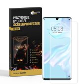 3x Hydrogel-Glass für Huawei P30 Pro Selbstheilend für Micro Kratzer 3D KLAR Panzerfolie Displayschutz Schutzfolie Screen-Protector