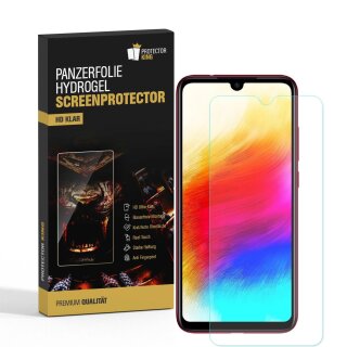 6x Hydrogel-Glass für Xiaomi Redmi Note 7 Selbstheilend für Micro Kratzer 3D KLAR Panzerfolie Displayschutz Schutzfolie Screen-Protector
