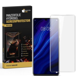 3x Hydrogel-Glass für Huawei P30 Selbstheilend für Micro Kratzer 3D KLAR Panzerfolie Displayschutz Schutzfolie Screen-Protector
