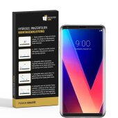 6x Hydropanzerglas für LG V30 Plus HD KLAR FLEXIBLER Displayschutz Schutzglas Hydrogelglas Displayglas Glasfolie Hybridschutzglas