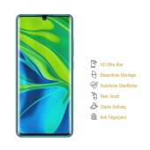 3x Hydrogel-Glass für Xiaomi Mi Note 10 Pro Selbstheilend für Micro Kratzer 3D KLAR Panzerfolie Displayschutz Schutzfolie Screen-Protector