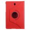 Tablet Tasche für Samsung Galaxy Tab S4 10.5 Leder Schutzhülle 360° Case Cover Rot
