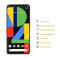 6x 9H Panzerhartglas für Google Pixel 4 ECHTES TEMPERED Panzerglas Screen Protector Displayschutz Schutzglas Panzerfolie Schutzfolie Hartglas Displayglas