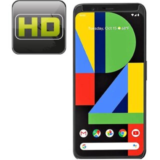 3x Displayschutzfolie für Google Pixel 4 Displayfolie HD ULTRA KLAR