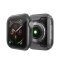 Schutzhülle für Apple Watch 4/ 5/ 6/ 2020/ 2023/ SE 40 mm Case Cover Bumper Displayschutz Hülle Tasche Schwarz