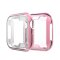 Schutzhülle für Apple Watch 4/ 5/ 6/ 2020/ 2023/ SE 40 mm Case Cover Bumper Displayschutz Hülle Tasche Pink
