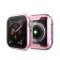 Schutzhülle für Apple Watch 4/ 5/ 6/ 2020/ 2023/ SE 44 mm Case Cover Bumper Displayschutz Hülle Tasche Pink