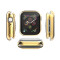 Schutzhülle für Apple Watch 4/ 5/ 6/ 2020/ 2023/ SE 44 mm Case Cover Bumper Displayschutz Hülle Tasche Gold