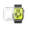 Schutzhülle für Apple Watch 4/ 5/ 6/ 2020/ 2023/ SE 44 mm Case Cover Bumper Displayschutz Hülle Tasche Silber