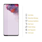 1x 9H Panzernanoglas für Samsung Galaxy S20 FULL CURVED MATT ANTI-REFLEX Displayschutz Schutzglas Schutzfolie Panzerglas ANTI-SHOCK/ ANTI-KRATZ/ ANTI-BRUCH/ ANTI-SCHMUTZ
