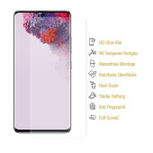 2x 9H Hartglas für Samsung Galaxy S20 Plus FULL CURVED Schutzfolie Schutzglas Klar Displayschutz Panzerfolie Displayglas Tempered Glasfolie Panzerglas Sicherheitsglas Echtglas