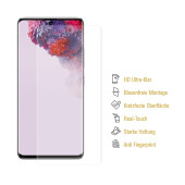 4x Hydrogel-Glass für Samsung Galaxy S20 Plus Selbstheilend für Micro Kratzer 3D KLAR Panzerfolie Displayschutz Schutzfolie Screen-Protector