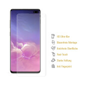 6x Hydrogel-Glass für Samsung Galaxy S10 Plus Selbstheilend für Micro Kratzer 3D KLAR Panzerfolie Displayschutz Schutzfolie Screen-Protector