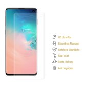 4x Hydrogel-Glass für Samsung Galaxy S10 Selbstheilend für Micro Kratzer 3D KLAR Panzerfolie Displayschutz Schutzfolie Screen-Protector