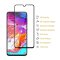 1x 9H Hartglas für Samsung Galaxy A50 FULL COVER Schutzfolie Schutzglas SW Displayglas Tempered Glasfolie Panzerglas Sicherheitsglas Echtglas Displayschutz Panzerfolie