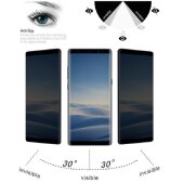 1x Blickschutz 9H Panzerhartglas für Samsung Galaxy Note 8 Anti-Spion Displayschutz Panzerfolie Schutzfolie echtes Tempered Panzerglas Schutzglas Screen Protector