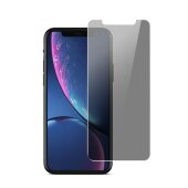 1x Blickschutz 9H Panzerhartglas für iPhone XR ANTI-SPY PRIVACY Displayschutz Panzerfolie Schutzfolie echtes Tempered Panzerglas Schutzglas Screen Protector