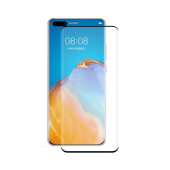 4x 9H Panzerglas für Huawei P40 Pro FULL CURVED Displayschutz Schutzglas Panzerfolie Schutzfolie Displayglas Hartglas echtes Tempered Sicherheitsglas Glasfolie