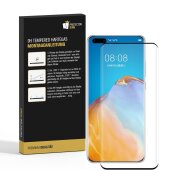 6x 9H Panzerglas für Huawei P40 Pro FULL CURVED...