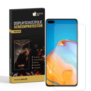 4x Displayschutzfolie für Huawei P40 Displayfolie Display HD ULTRA KLAR
