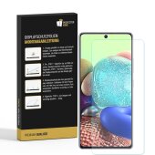 2x 9H Nano-Glass für Samsung Galaxy A71 3D KLAR...