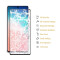 1x 9H Panzerglas für Samsung Galaxy S10 Lite FULL COVER Displayschutz Schutzglas Panzerfolie Schutzfolie Hartglas Displayglas Tempered Glasfolie Sicherheitsglas Echtglas