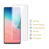 4x Panzerfolie für Samsung Galaxy Note 10 Lite ANTI-SCHOCK Displayschutz MATT