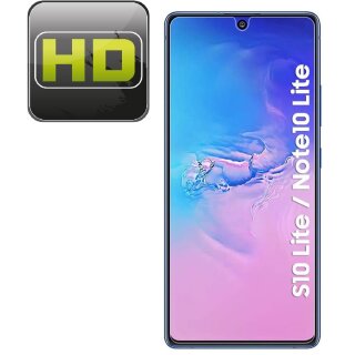 3x Displayschutzfolie für Samsung Galaxy Note 10 Lite Displayfolie HD KLAR