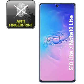 6x Displayschutz für Samsung Galaxy Note 10 Lite ANTI-REFLEX Displayfolie MATT