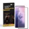 4x 9H Hartglas für OnePlus 7T Pro FULL CURVED Schutzglas Schutzfolie Displayschutz Panzerfolie SW KLAR Panzerglas Tempered echtes Displayglas Glasfolie Displayfolie Folie