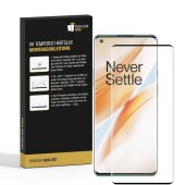 4x 9H Hartglas für OnePlus 8 Pro FULL CURVED...