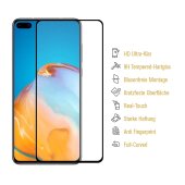 3x 9H Panzerglas für Huawei P40 FULL COVER Displayschutz Panzerfolie Schutzfolie Hartglas Schutzglas Displayglas Tempered Glasfolie Sicherheitsglas Echtglas