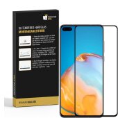 6x 9H Panzerglas für Huawei P40 FULL COVER Displayschutz Panzerfolie Schutzfolie Hartglas Schutzglas Displayglas Tempered Glasfolie Sicherheitsglas Echtglas