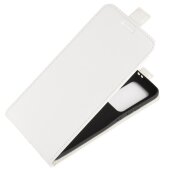 Flip Case Handyhülle für Huawei P40 Pro Vertikal Schutzhülle Tasche Cover Weiß Bumper Smartphone Kartensteckplatz-Kreditkarte-Geldscheine EC-Karte Bank-Karte