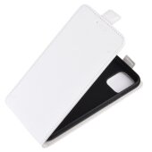 Flip Case Handyhülle für iPhone 11 Pro Max Vertikal Schutzhülle Tasche Cover Weiß Bumper Smartphone Kartensteckplatz-Kreditkarte-Geldscheine EC-Karte Bank-Karte