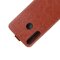 Flip Case Handyhülle für Huawei P40 Lite E Vertikal Schutzhülle Tasche Cover Braun Bumper Smartphone Kartensteckplatz-Kreditkarte-Geldscheine EC-Karte Bank-Karte