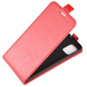 Flip Case Handyhülle  für Samsung Galaxy A51 Vertikal Schutzhülle Tasche Cover RotBumper Smartphone Kartensteckplatz-Kreditkarte-Geldscheine EC-Karte Bank-Karte